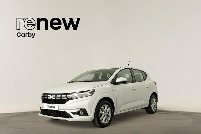 Branco Usado 2024 Dacia Sandero Expression Citadino | € 17.490 (Preço justo) - Imagem 1/4