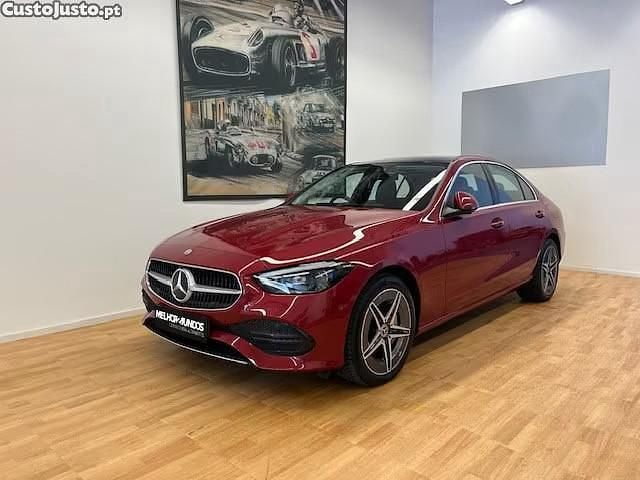 Vermelho Usado 2024 Mercedes C300e AMG line Sedan | € 49.500 (Super Preço) - Imagem 1/1