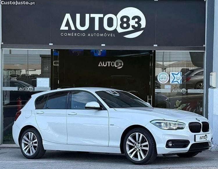 Branco Usado 2017 BMW 116 Sport Line Citadino | € 15.990 (Bom preço) - Imagem 1/1