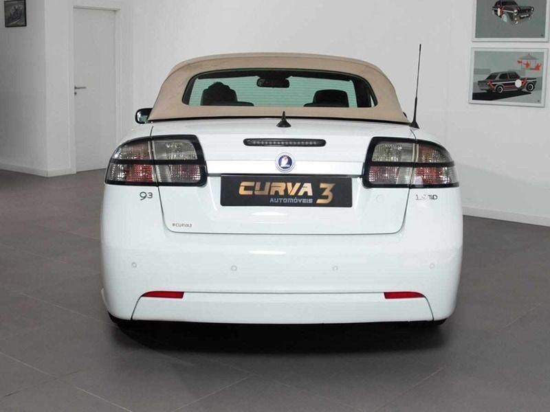 Usado Saab 9-3 Cabriolet 150 HP (110 kW) 2008 Branco Cabrios