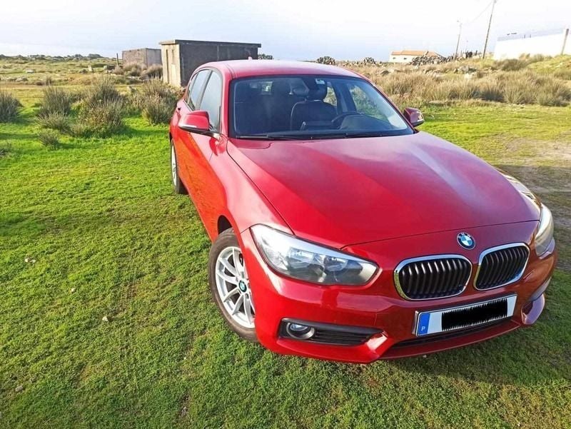 Vermelho Usado 2018 BMW 116 Citadino | € 17.000 (Bom preço) - Imagem 1/4