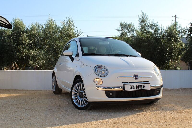 Usado Fiat 500 Lounge 75 HP (55 kW) 2008 Bege Citadino