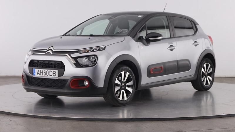 Cinza Usado 2021 Citroën C3 PureTech Citadino | € 13.750 (Preço elevado) - Imagem 1/3
