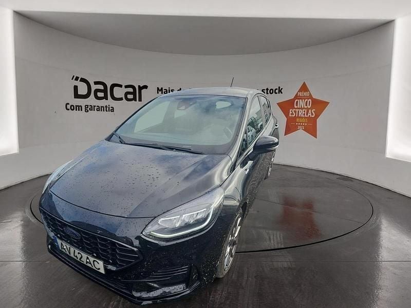 Preto Usado 2022 Ford Fiesta ST-Line | € 14.399 (Preço justo) - Imagem 1/4
