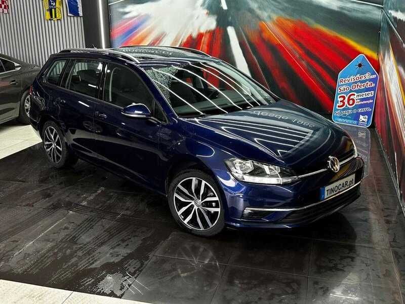 Azul Usado 2019 VW Golf VII Carrinha | € 17.599 (Preço elevado) - Imagem 1/4