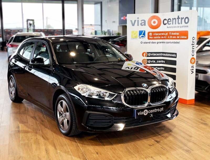 Preto Usado 2021 BMW 118 Citadino | € 22.750 (Preço justo) - Imagem 1/4