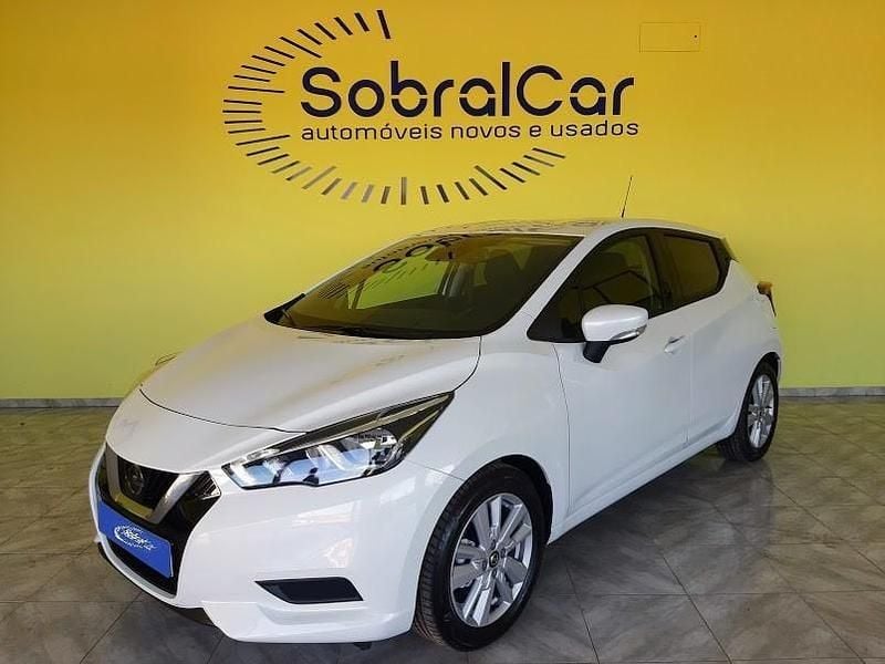 Branco Usado 2020 Nissan Micra Acenta Citadino | € 13.750 (Preço justo) - Imagem 1/4