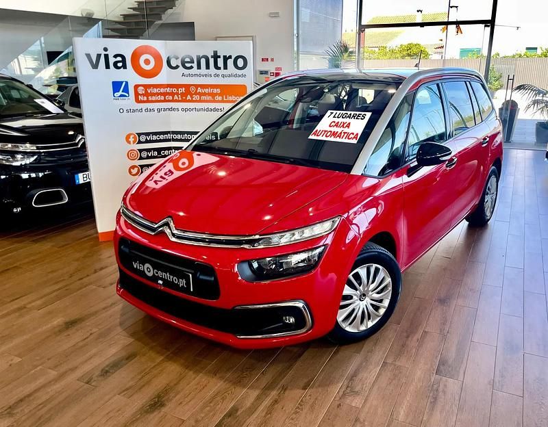 Vermelho Usado 2020 Citroën C4 SpaceTourer Feel Monovolume | € 16.900 (Super Preço) - Imagem 1/4