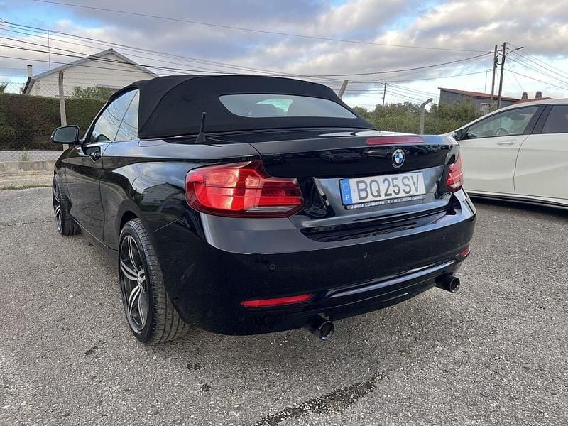 Usado BMW 220 M Sport 190 HP (139 kW) 2015 Preto Cabrios