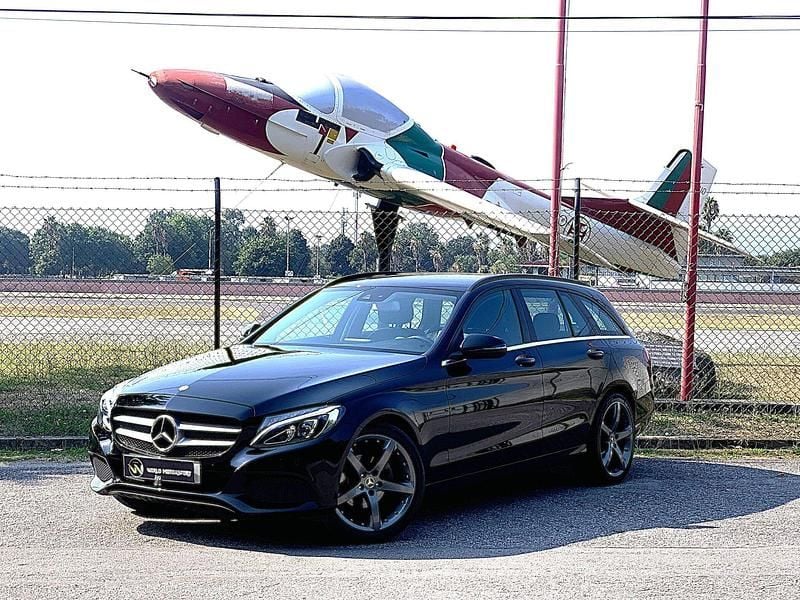 Preto Usado 2015 Mercedes C200 Avantgarde Carrinha | € 14.990 (Super Preço) - Imagem 1/4