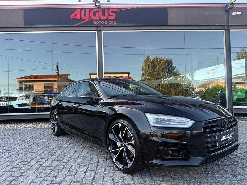 Preto Usado 2018 Audi A5 Sportback | € 19.000 (Super Preço) - Imagem 1/4