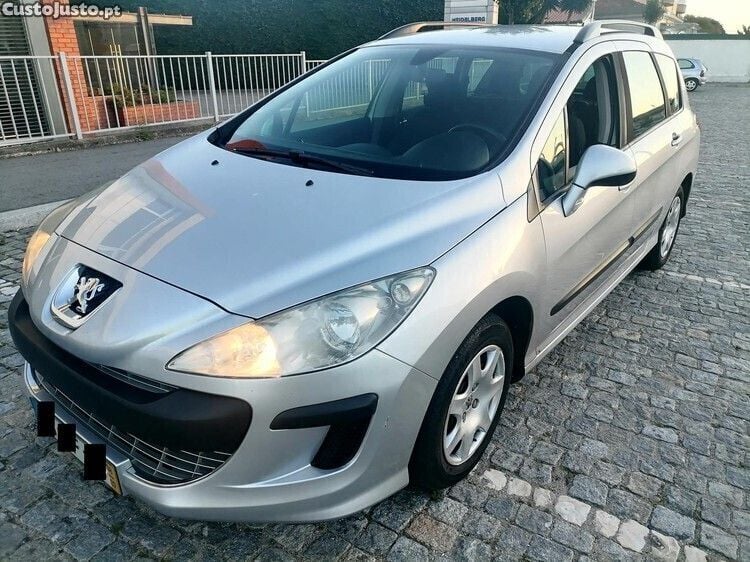 Cinza Usado 2008 Peugeot 308 Carrinha | € 4.790 (Preço justo) - Imagem 1/1