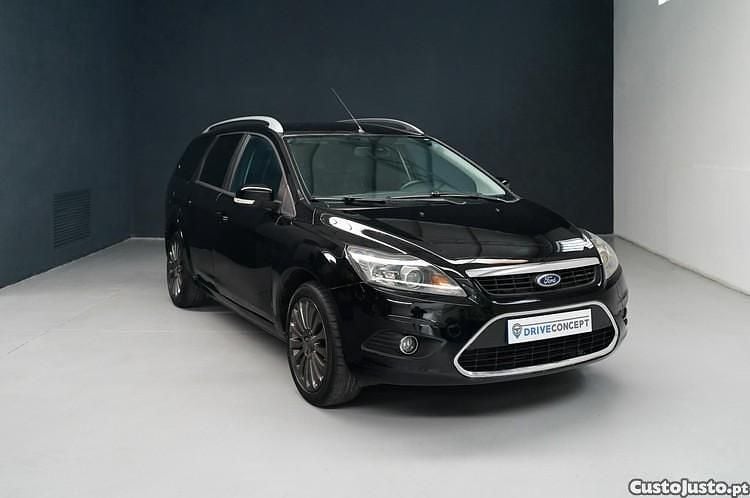 Usado Ford Focus 110 HP (80 kW) 2008 Preto Carrinha