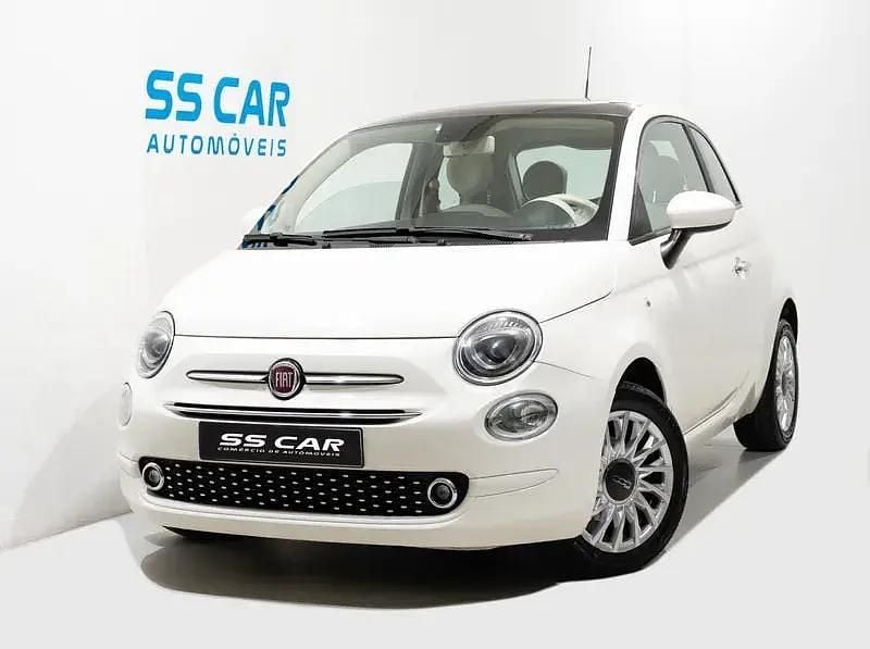 Branco Usado 2020 Fiat 500 Lounge Citadino | € 9.350 (Bom preço) - Imagem 1/4