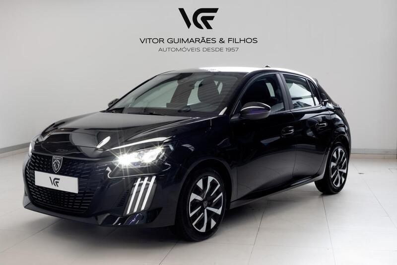 Preto Usado 2024 Peugeot 208 Active Citadino | € 18.990 (Preço justo) - Imagem 1/4