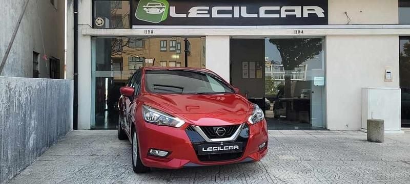 Vermelho Usado 2020 Nissan Micra Citadino | € 12.750 (Bom preço) - Imagem 1/4