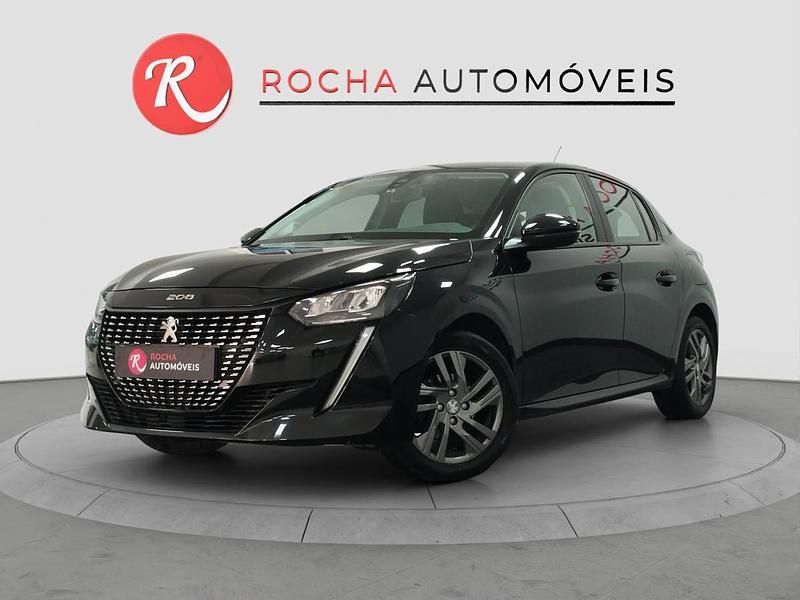 Preto Usado 2021 Peugeot 208 Active Citadino | € 12.889 (Preço justo) - Imagem 1/4