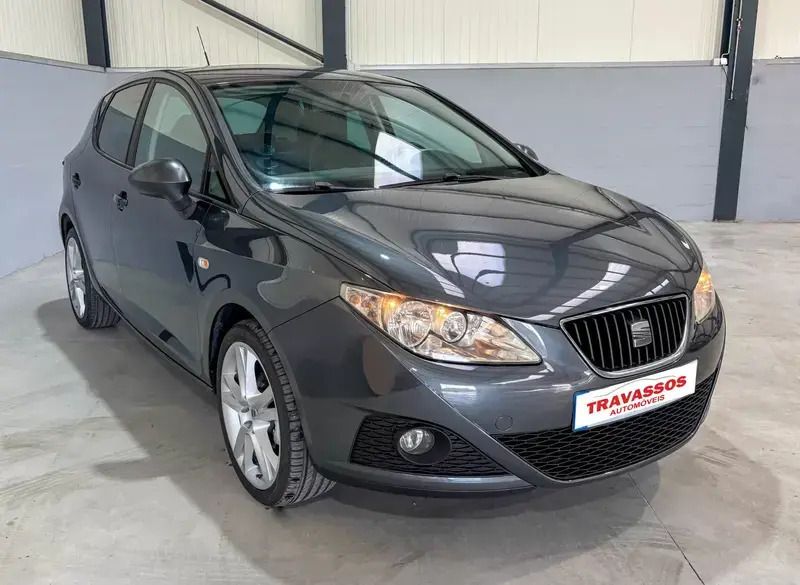 Usado Seat Ibiza Sport 90 HP (66 kW) 2009 Cinza escuro