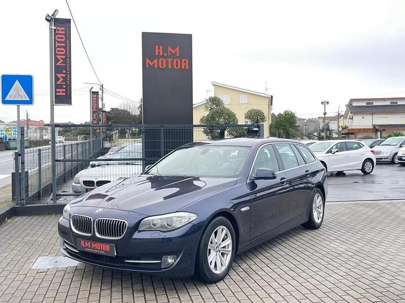 Usado BMW 520 184 HP (135 kW) 2010 Azul Carrinha