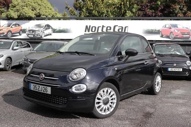 Preto Usado 2019 Fiat 500 Lounge Citadino | € 10.900 (Preço justo) - Imagem 1/4
