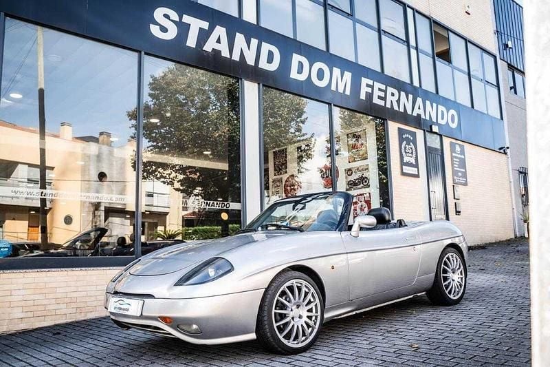 Cinza Usado 1996 Fiat Barchetta Cabrios | € 9.990 - Imagem 1/4