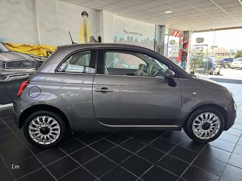 Cinzento Usado 2018 Fiat 500 Lounge Citadino | € 10.450 (Preço justo) - Imagem 1/4