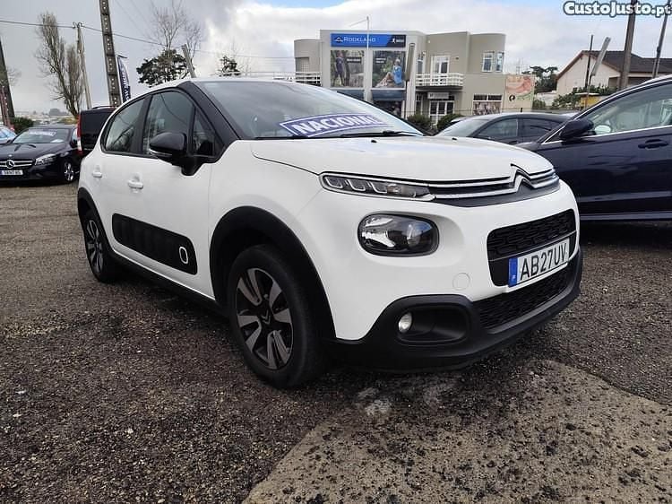 Branco Usado 2020 Citroën C3 Feel Citadino | € 8.900 (Preço justo) - Imagem 1/1