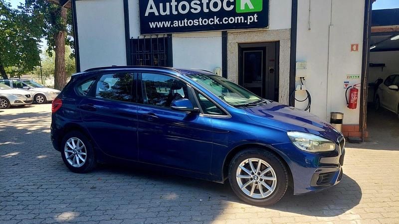 Usado BMW 216 Active Tourer Advantage 116 HP (85 kW) 2015 Azul Monovolume