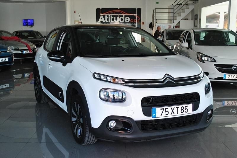 Branco Usado 2019 Citroën C3 | € 11.980 (Preço justo) - Imagem 1/4