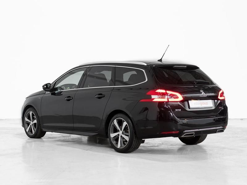 Usado Peugeot 308 SW 130 HP (95 kW) 2019 Preto Carrinha