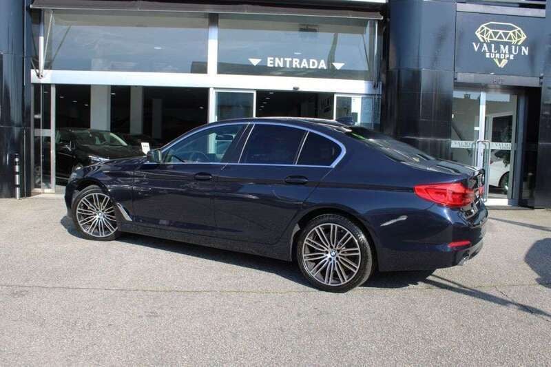 Usado BMW 520 190 HP (139 kW) 2017 Azul Sedan