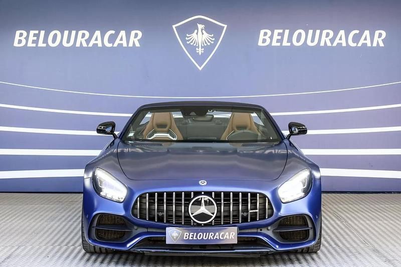 Usado Mercedes AMG GT AMG 557 HP (409 kW) 2019 Azul Cabrios