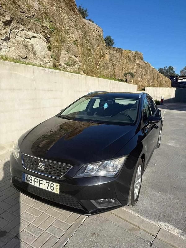 Preto Usado 2014 Seat Leon Ecomotive Carrinha | € 8.850 (Super Preço) - Imagem 1/4
