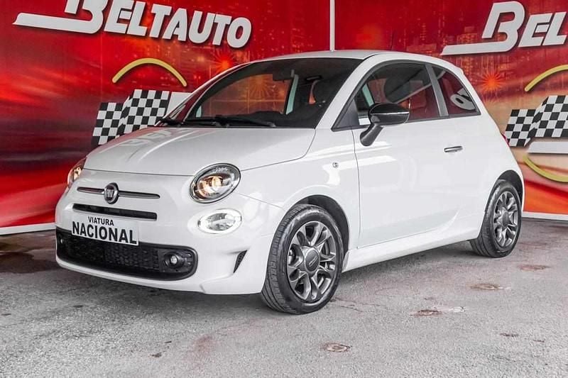 Branco Usado 2021 Fiat 500 Cabrios | € 12.900 (Preço justo) - Imagem 1/4
