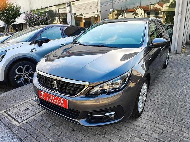 Cinza Usado 2019 Peugeot 308 Style Carrinha | € 11.900 (Super Preço) - Imagem 1/4