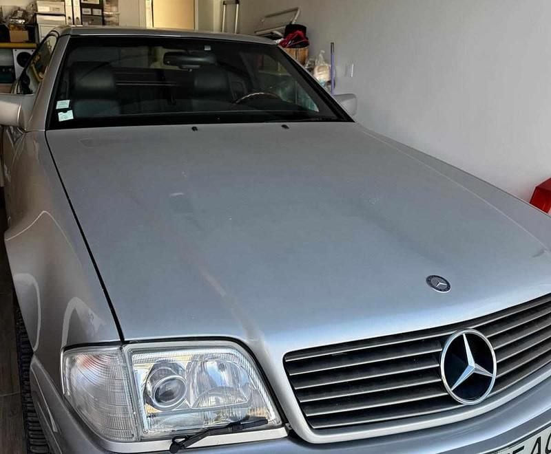 Cinzento Usado 1996 Mercedes SL500 Cabrios | € 30.000 - Imagem 1/4