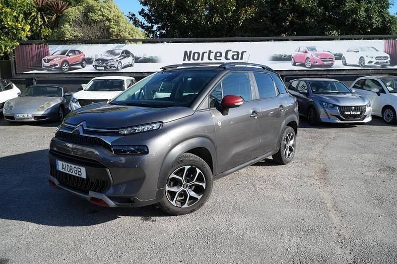 Cinzento Usado 2021 Citroën C3 Aircross SUV | € 13.750 (Preço justo) - Imagem 1/4