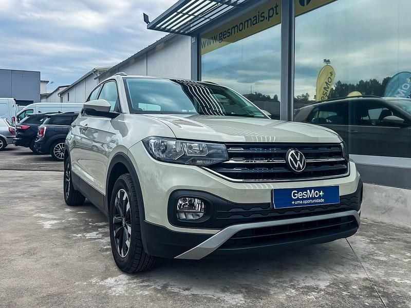 Bege Usado 2022 VW T-Cross SUV | € 19.490 (Preço justo) - Imagem 1/4