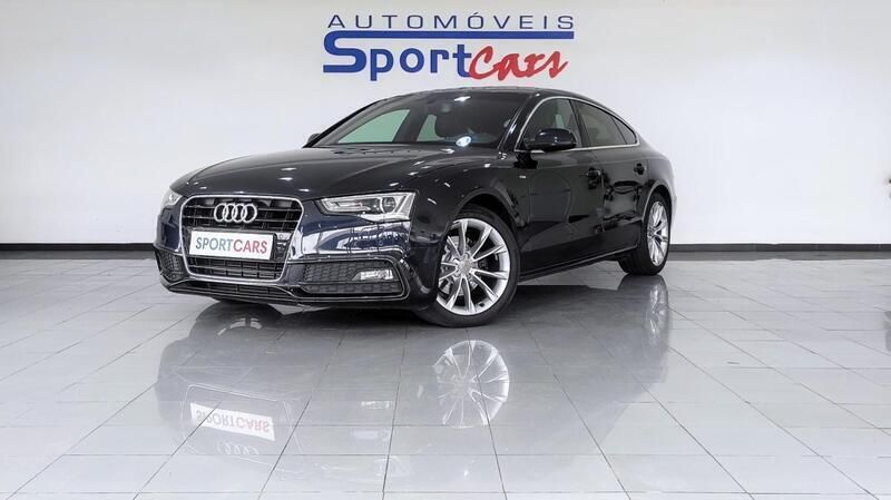 Azul Usado 2013 Audi A5 Sportback | € 18.450 (Preço justo) - Imagem 1/4