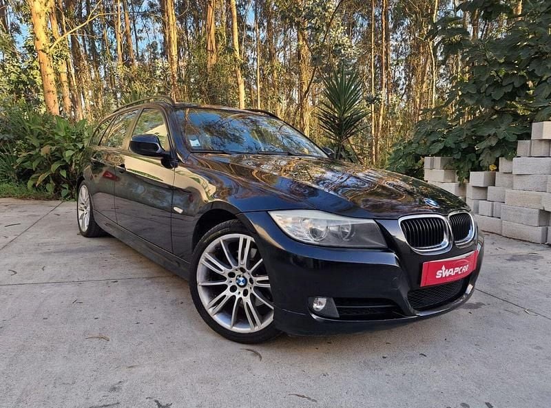 Preto Usado 2008 BMW 318 Carrinha | € 7.790 (Bom preço) - Imagem 1/4