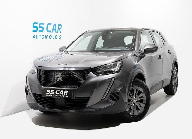 Cinzento Usado 2021 Peugeot 2008 SUV | € 15.950 (Bom preço) - Imagem 1/4