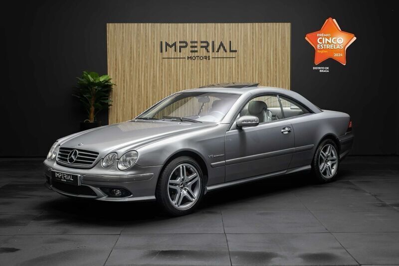 Cinza Usado 2003 Mercedes CL55 AMG AMG Coupé | € 84.950 - Imagem 1/4