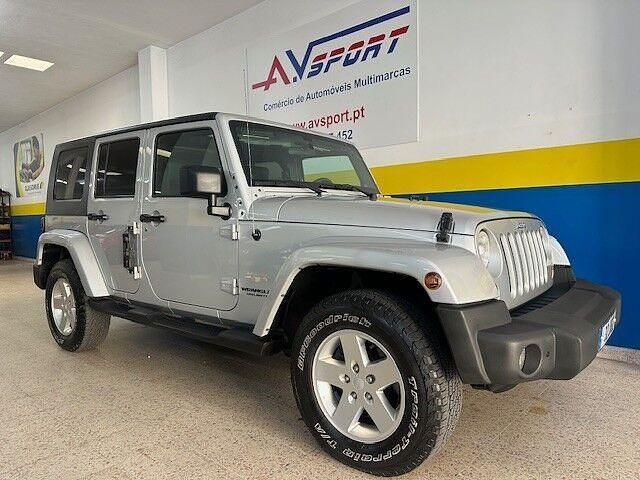 Cinza Usado 2010 Jeep Wrangler Unlimited Limited SUV | € 34.950 - Imagem 1/4