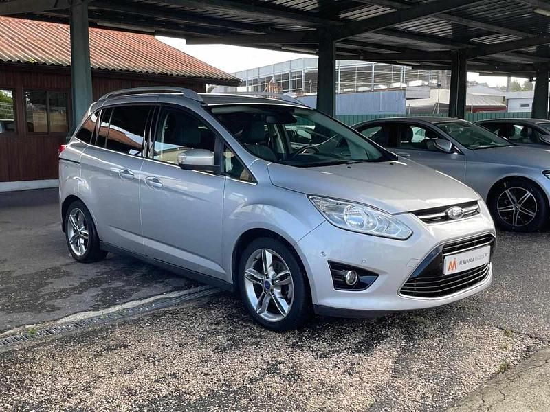 Cinzento Usado 2015 Ford C-MAX Monovolume | € 10.990 (Preço justo) - Imagem 1/4