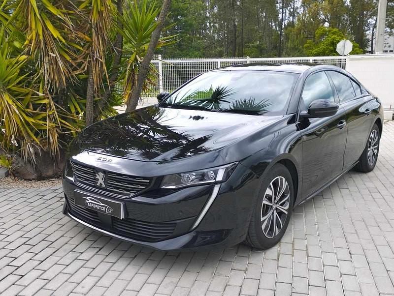 Preto Usado 2021 Peugeot 508 Sedan | € 24.990 - Imagem 1/4