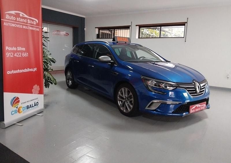 Azul Usado 2019 Renault Mégane GT Line GT-Line Carrinha | € 15.450 (Preço justo) - Imagem 1/4
