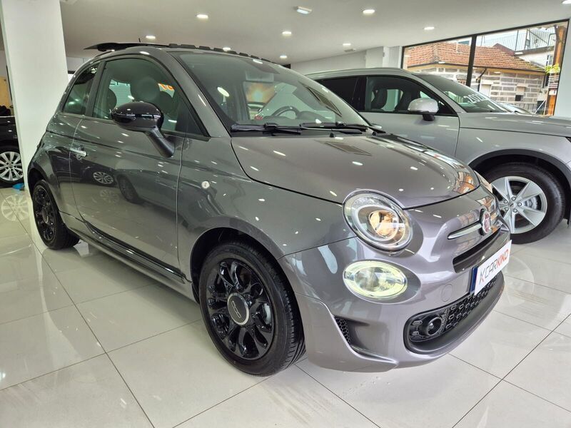 Cinza Usado 2021 Fiat 500 Sport Citadino | € 12.990 (Preço justo) - Imagem 1/4