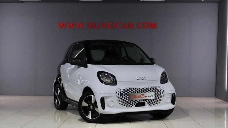 Branco Usado 2021 Smart ForTwo Electric Drive Passion Coupé | € 12.750 (Preço justo) - Imagem 1/4