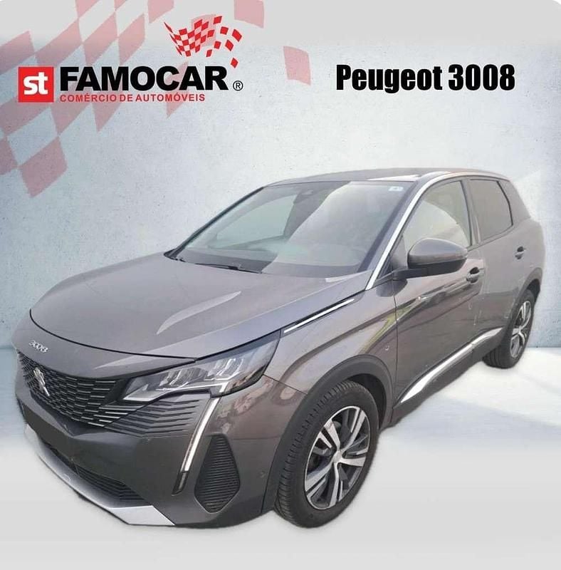 Cinzento Usado 2021 Peugeot 3008 | € 18.980 (Bom preço) - Imagem 1/1