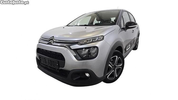 Cinza Usado 2021 Citroën C3 Feel | € 11.950 (Preço justo) - Imagem 1/1